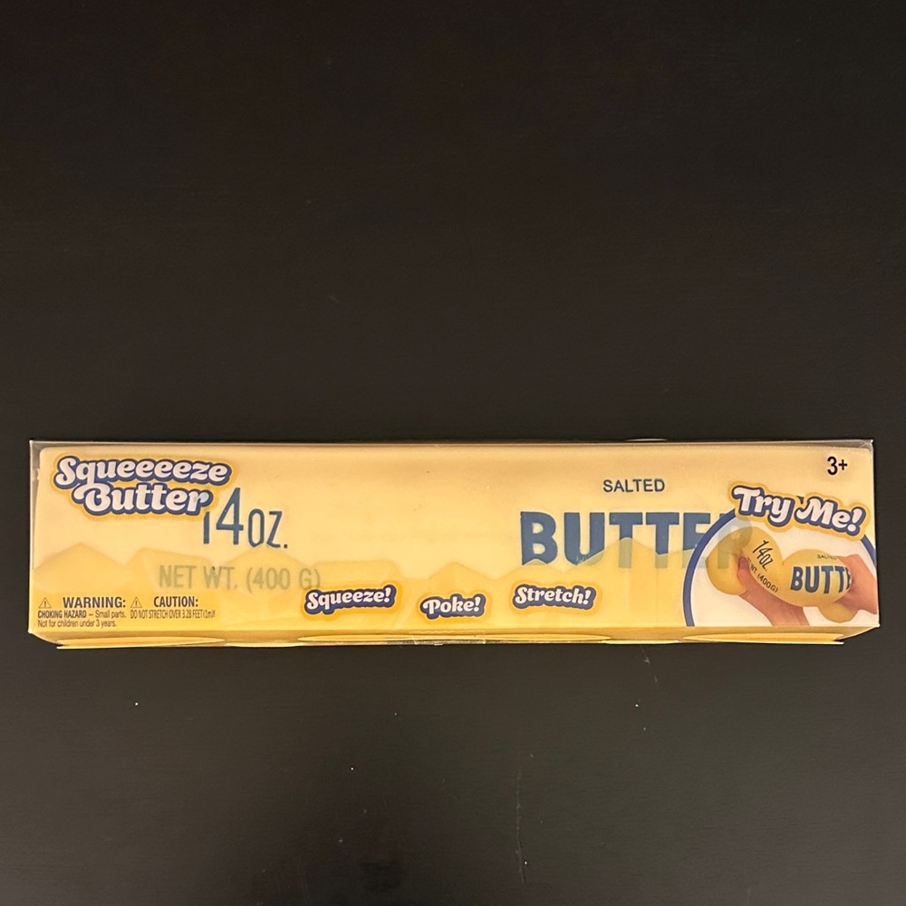 14oz Squeeeeze Butter Squishy Squish Squishies Stretch Sensory toy stress relief